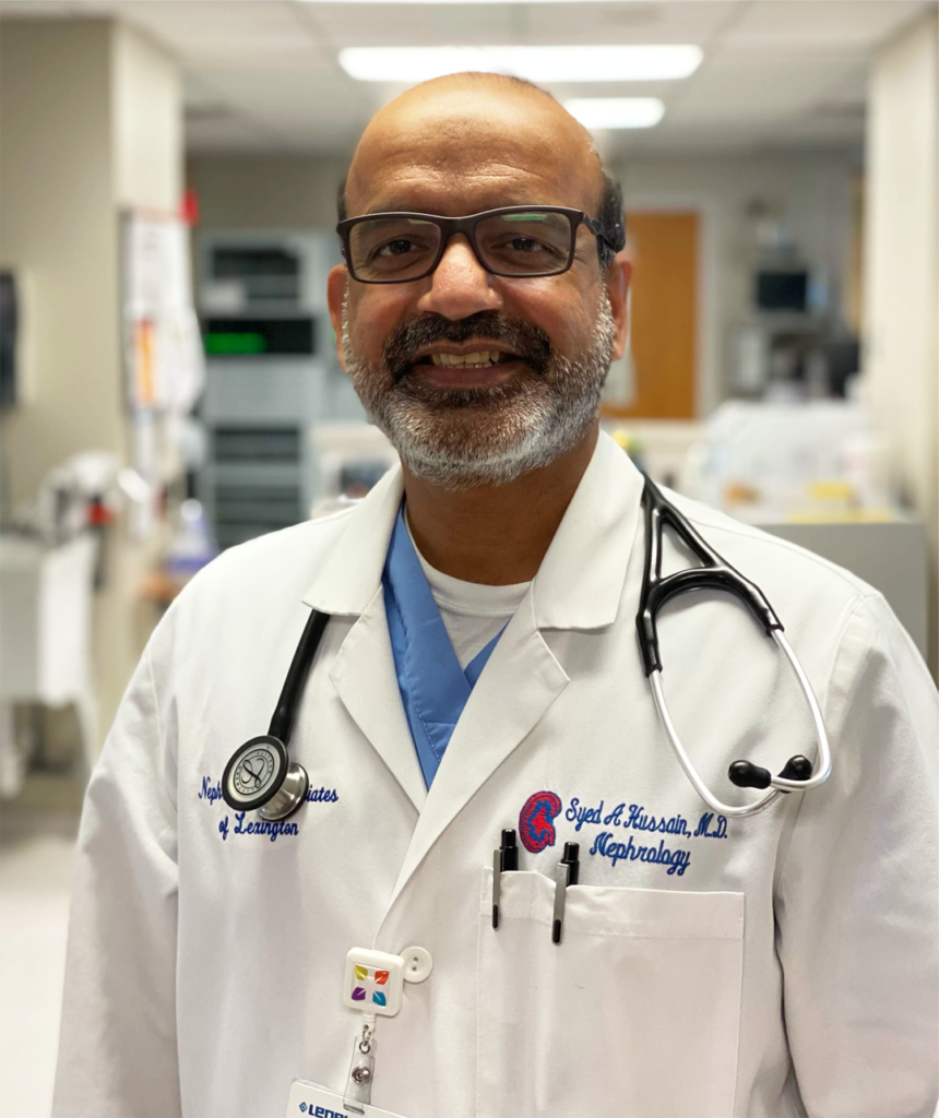Nephrologist dr syed hussain